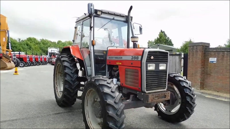 Catalogo De Peças MASSEY FERGUSON - MF 398 - Trator