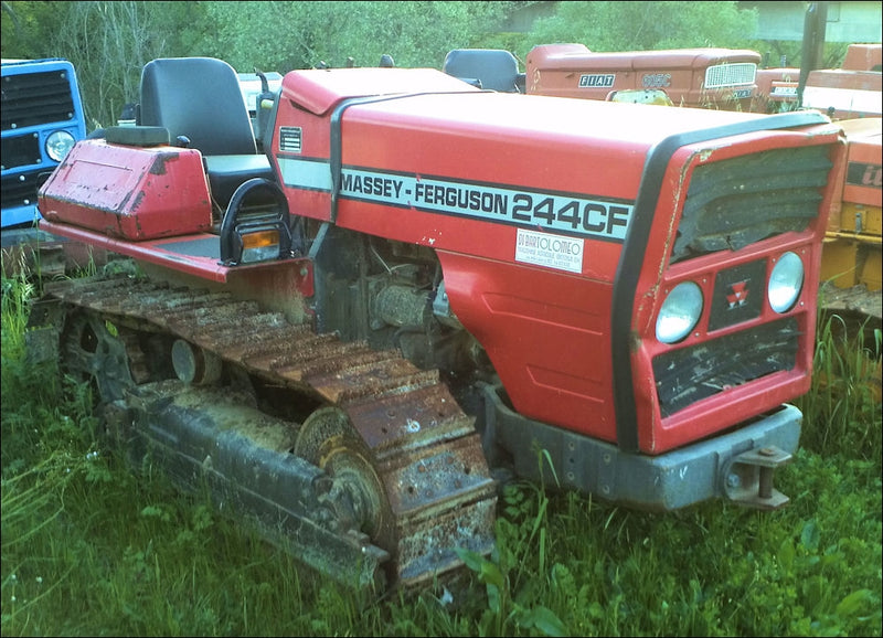 Catalogo De Peças MASSEY FERGUSON - MF 244 CF CRAWLER