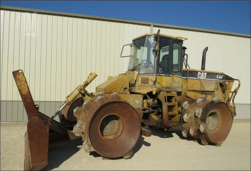 Manual de Serviço CATERPILLAR - 816F - Compactador De Aterro - ( Inglês )