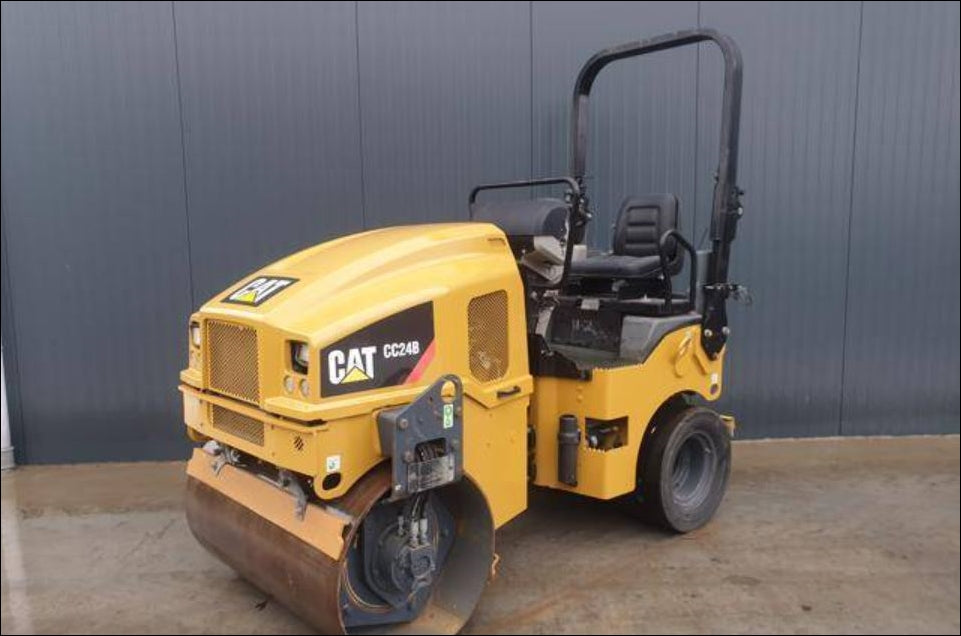 Manual de Serviço CATERPILLAR - CC-24B - Rolo Compactador (Inglês) PDF