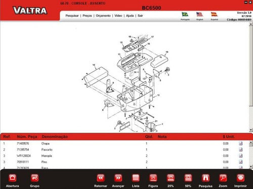 Catálogo Eletrônico De Peças Valtra Versão 3.0.