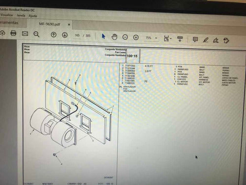 Catálogo Peças Colheitadeira Massey Ferguson 9690