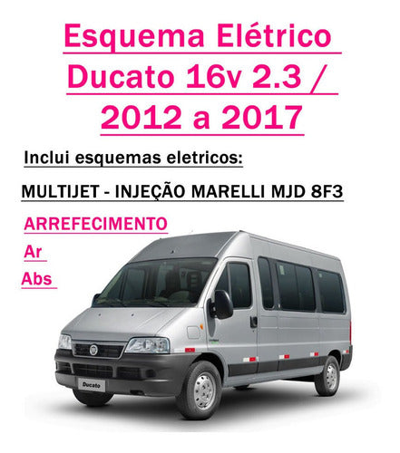 Esquema Elétrico Injeção / Ar / Abs Ducato 16v 2.3 / 2012