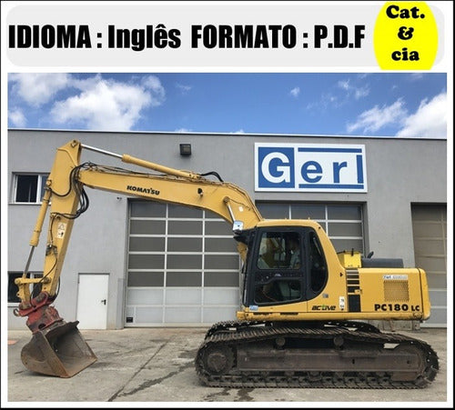 Catalogo De Pecas Escavadeiras Komatsu - Pc180lc-6k