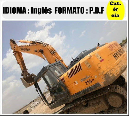 Catalogo De Pecas Escavadeira Hyundai - R210-7 - (ingles)