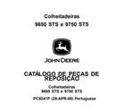 Catálogo De Peças Colheitadeiras  John Deere 9650 Sts E 9750