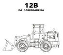Pá Carregadeira 12 B New - Manual De Serviço