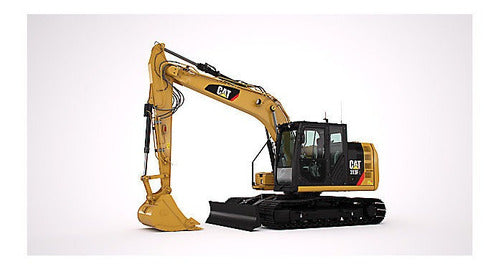 Manual De Operacao E Manutenção Caterpillar 312f E 313f