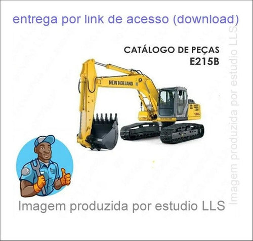 Catálogo Peças Escavadeira New Holland E215b