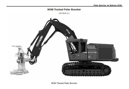 Catálogo De Peças Feller Buncher De Esteiras 903m