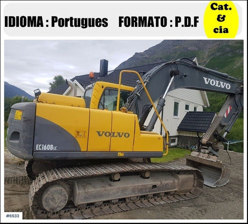 Catalogo De Pecas Escavadeiras Volvo - Ec160b Lc - Pt-br