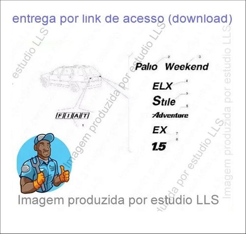 Catálogo Peças Fiat Palio Weekend Ex Elx Stile 2001 - 2004