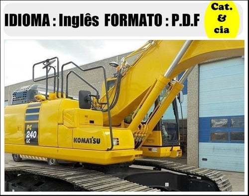 Catalogo De Pecas Escavadeiras Komatsu - Pc240lc-11
