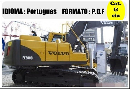 Catalogo De Pecas Escavadeiras Volvo - Ec200b - Pt-br