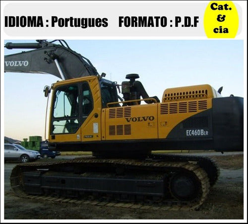 Catalogo De Pecas Escavadeiras Volvo - Ec460b Lr - Pt-br