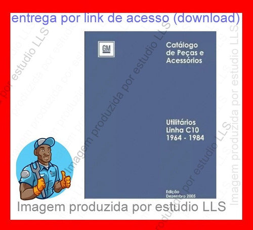 Manuais Serviço Catálogo Peças Chevrolet A10 Cd10 D10