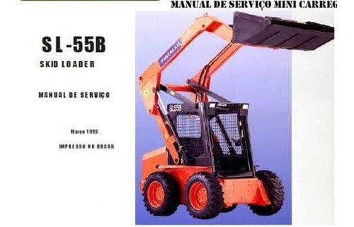 Manual De Serviço Mini Carregadeira Fiatallis Sl-55b