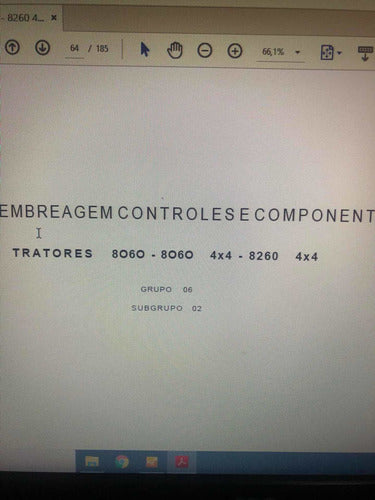 Catálogo De Peças Trator Cbt 8060 8260