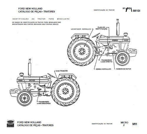 Catálogo De Peças Ford New Holland 6600