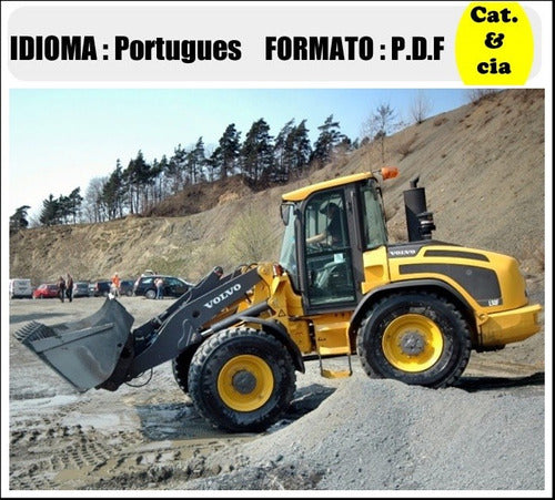 Catalogo De Pecas Carregadeira Sob Roda Comp Volvo - L50f -