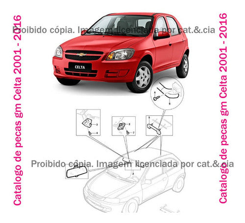 Catalogo De Pecas Gm Celta 2001 - 2016