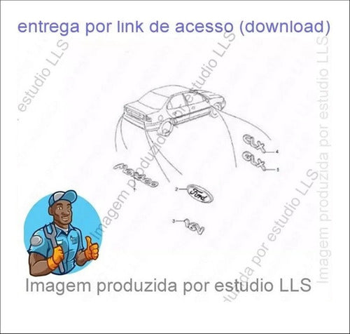 Catálogo Peças Ford Mondeo Zetec 1.8 2.0 16v 1994 - 1996
