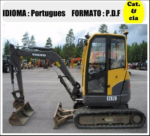 Catalogo De Pecas Escavadeiras Compactas Volvo - Ecr28