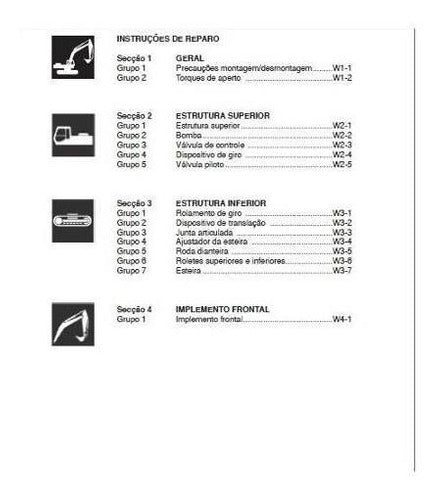Manual De Serviço Escavadeira New Holland E215b
