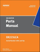 Catálogo De Peças Escavadeira Dx225lca Doosan