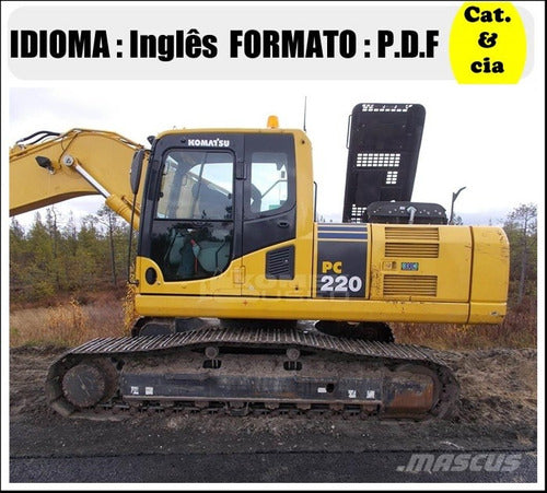 Catalogo De Pecas Escavadeiras Komatsu - Pc220-8m0