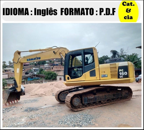 Catalogo De Pecas Escavadeiras Komatsu - Pc160lc-8