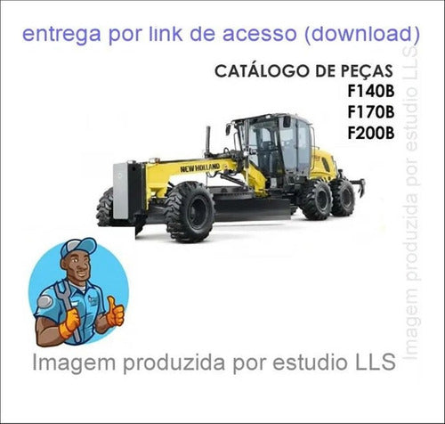 Catálogo Peças Motoniveladoras New Holland F140b F170b F200b