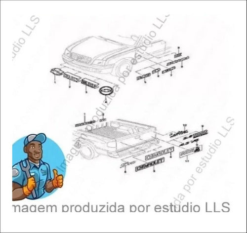 Catálogo Peças Chevrolet S10 Gasolina Diesel 1995 - 2006