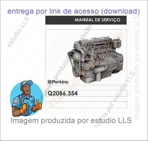 Manual Serviços Motor Perkins Q20b 6.354