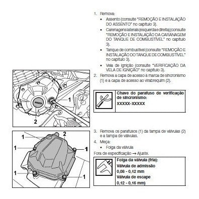 Manual De Serviço - Fazer Ys150 Ed / Sed 2013
