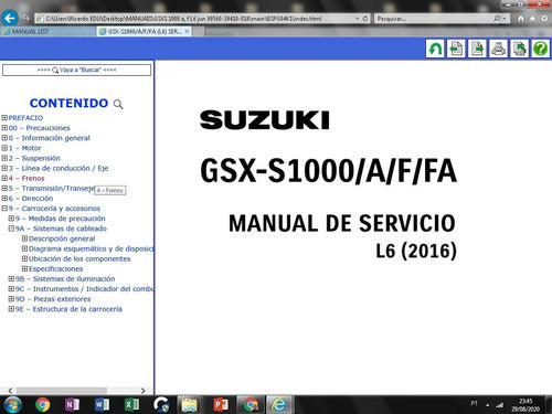 SUZUKI GSX-S1000A/FA サービスマニュアル サービスマニュアル SUZUKI GSX-S1000A/FA