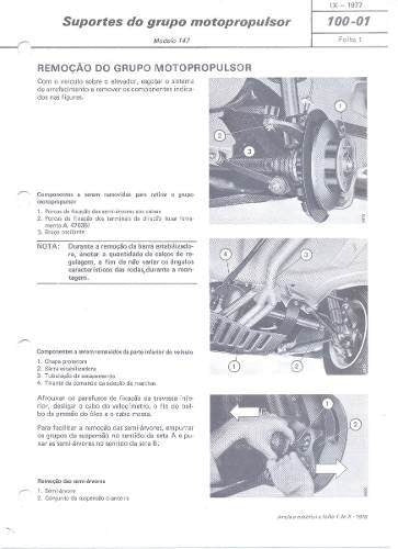 Manual Reparações Mecânicas Fiat 147 Spazio Oggi 1976 - 1