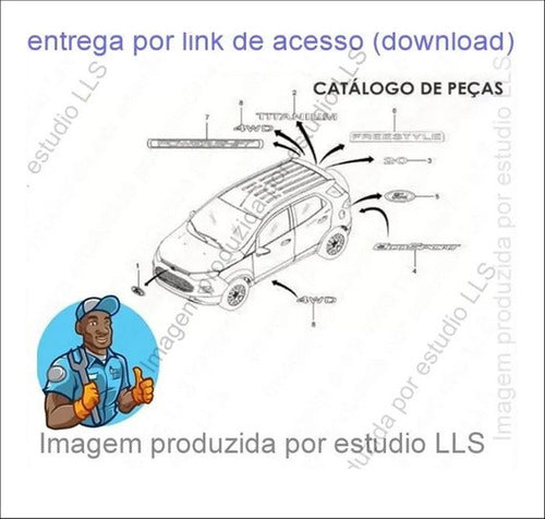 Catálogo Peças Ford Ecosport 1.6 2.0 2012 - 2015