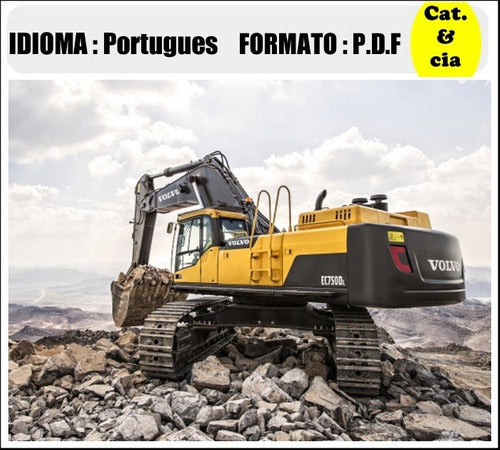 Catalogo De Pecas Escavadeiras Volvo - Ec750d L - Pt-br