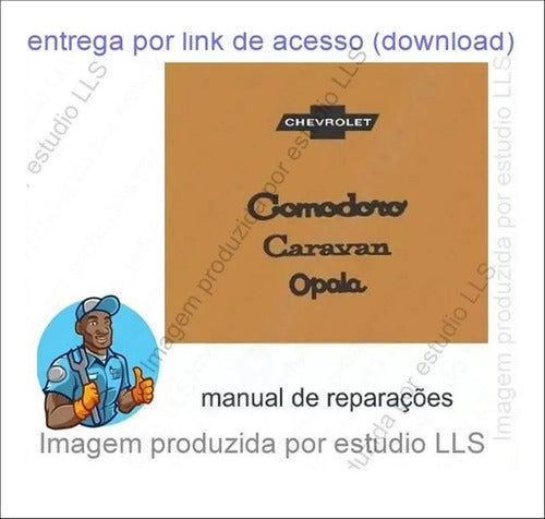 Manual Serviço Gm Opala Ed. 1978 + Catálogo Peças Complet