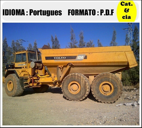 Catalogo De Pecas Caminhoes Articulados Volvo - A35c - (em P