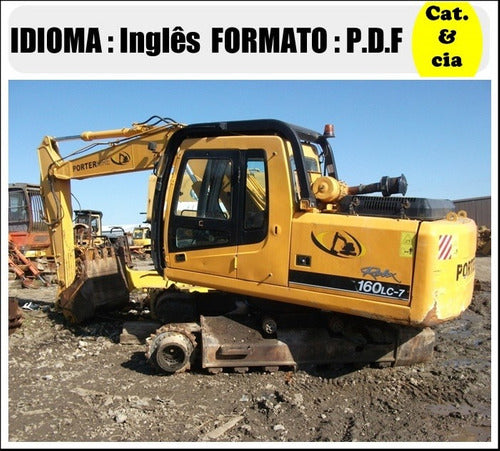 Catalogo De Pecas Escavadeira Hyundai - R160lc - 7 - (ingles