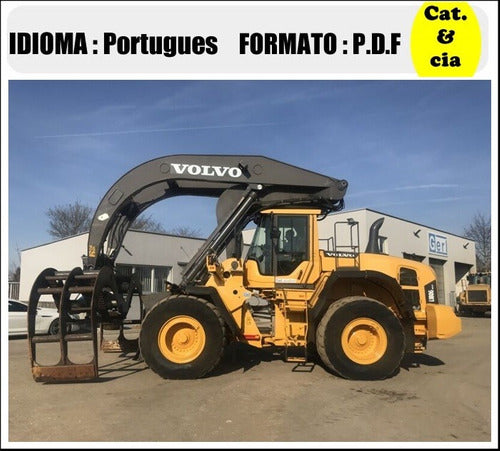 Catalogo De Pecas Carregadeira Volvo - L180g Hl - (em Portug