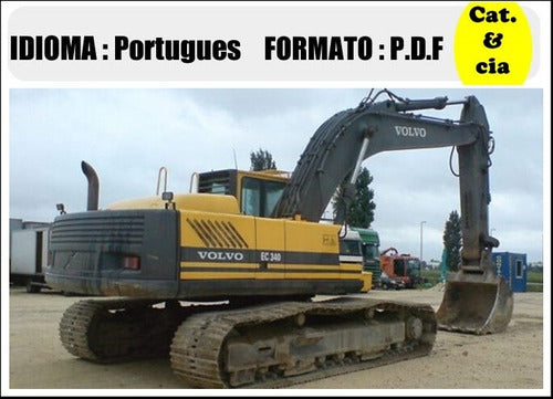 Catalogo De Pecas Escavadeiras Volvo - Ec340 - Pt-br