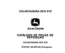 Catálogo De Peças Colheitadeiras  John Deere 9570 Sts