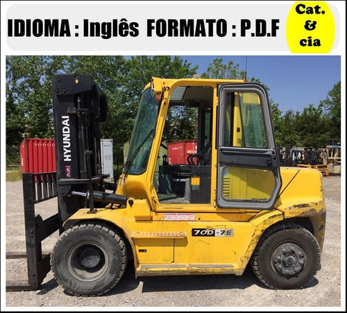 Catalogo De Pecas Empilhadeira Hyundai -50-60-70d-7e- (ingle