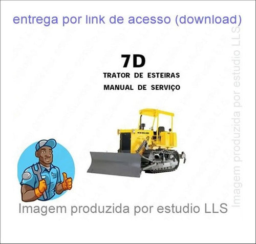 Manual Serviço Oficina Trator Esteiras New Holland 7d