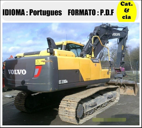 Catalogo De Pecas Escavadeiras Volvo - Ec220d N - Pt-br