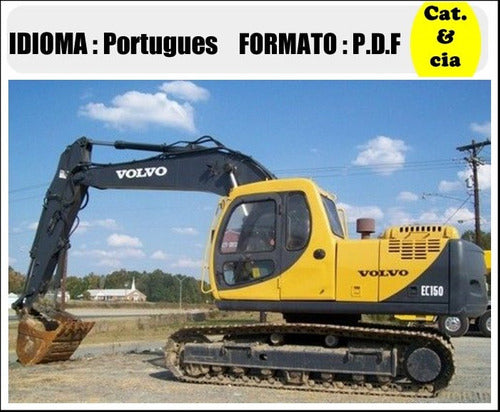 Catalogo De Pecas Escavadeiras Volvo - Ec150 - Pt-br