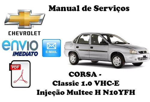 Manual De Serviços Corsa Classic 1.0 Vhc-e